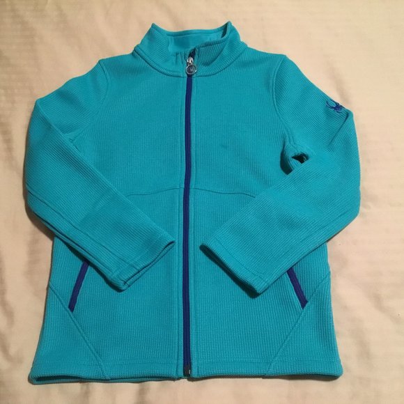 Spyder Girl's Endure Stryke Jacket - Lightweight, Fleece-Lined, Zippered Pockets